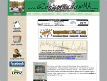 Tablet Screenshot of longmeadowma.org